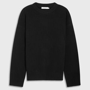 Almina Concept | Oversized Black Wool Sweater
